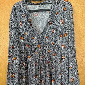 Old Navy Floral Knee-Length Dress (XXL)
